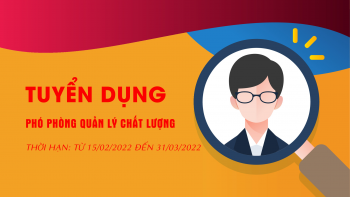 Công ty Eni – Florence Việt Nam – Thông báo tuyển dụng phó phòng quản lý chất lượng.